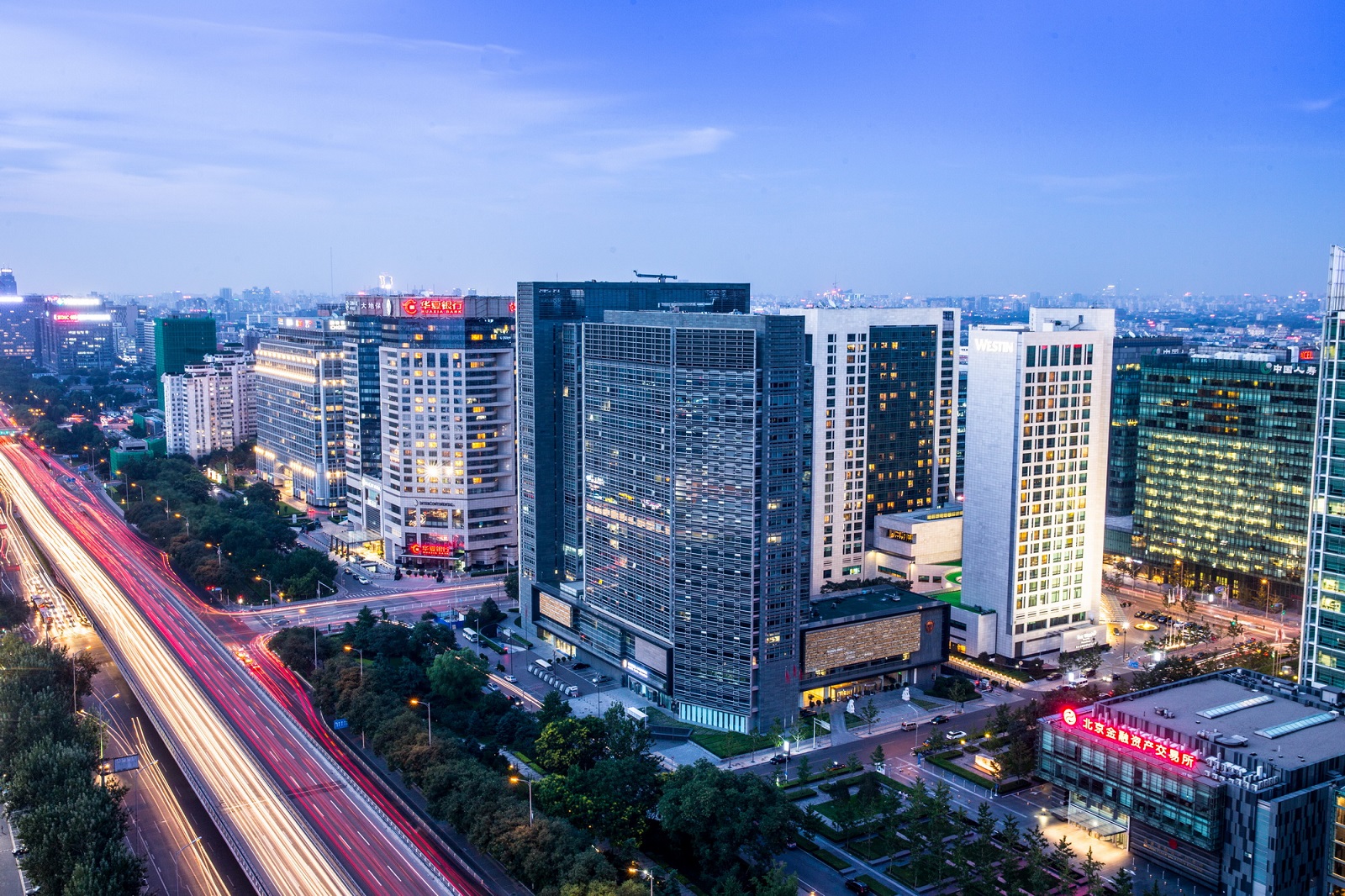 北京金融街现场教学